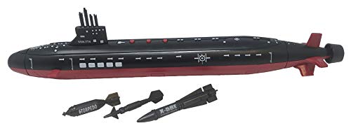 Promo 16.5 Inch Toy Navy Black Submarine With Sound Effects And Torpedo (2 Pack) - Everyday Play Set