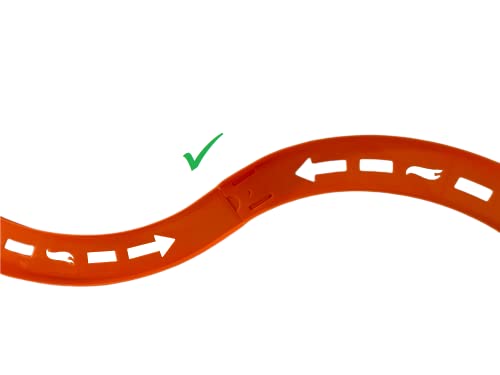 Brand new Curve Tracks Expansion Packs Includes 8 Curved Track Pieces & 4 Connectors 10 Long - Everyday Play Set