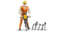Budget Construction Worker With Accessories - Everyday Play Set