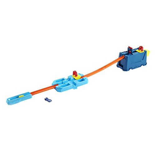Wholesale Track Builder Unlimited Stunt Crash Box Playset With 18 Building Components In Storage Box With Lid & One 1:64 Scale Hot Wheels Car Awesome Gift For Kids 6 To 12 Years Old - Everyday Play Set