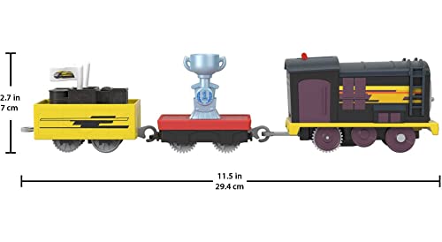 Deliver The Win Diesel Motorized Battery-Powered Toy Train Engine For Preschool Kids Ages 3 Years And Ol - Everyday Play Set