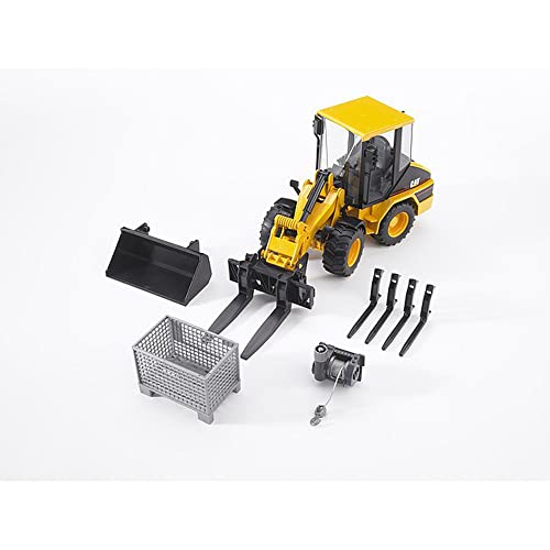 Toys – Construction Realistic Attachments And Accessories For Frontloader Vehicle Including A Basket Pallet Winch And Forks – Ages 3+ - Everyday Play Set