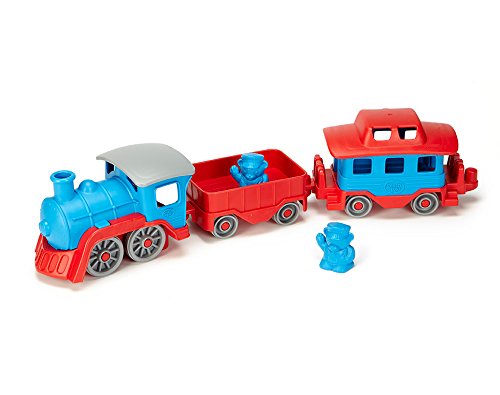 Ain & Storybook Set – Pretend Play Motor Skills Reading Kids Toy Vehicle Gift Set. No BPA Phthalates PVC. Dishwasher Safe Recycled Materials Made In USA - Everyday Play Set