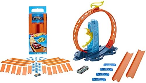 Coupon Track Builder Straight Track With Car Styles May Vary - Everyday Play Set
