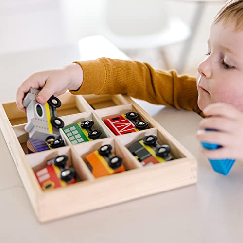 Brand new Wooden Train Cars (8 Pcs) – Magnetic Train Wooden Train Toys Train Sets For Toddlers And Kids Ages 3+ - Everyday Play Set