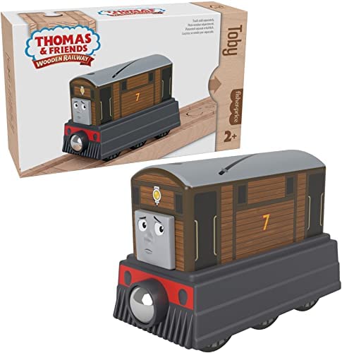 Promo Price Thomas And Friends Thomas Push-Along Toy Train For Toddlers And Preschool Kids Wooden Railway Thomas - Everyday Play Set