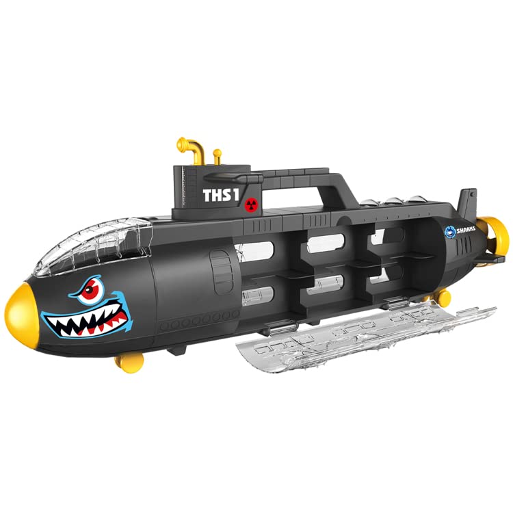 Brand new Submarine Toy Shark Car Vehicle Toy W/ 6 Sea Animals And Storage Toys For 3 4 5 6 7 Year Old Ki - Everyday Play Set