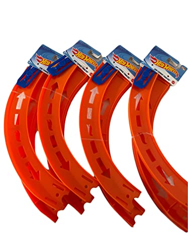 Brand new Curve Tracks Expansion Packs Includes 8 Curved Track Pieces & 4 Connectors 10 Long - Everyday Play Set