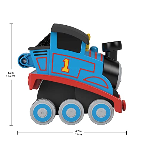 Press N Go Stunt Train Engine Thomas Racing Toy Vehicle For Toddlers And Preschool Kids Ages 2 Years And Up - Everyday Play Set