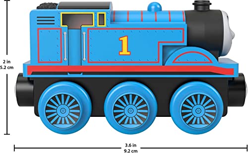 Promo Price Thomas And Friends Thomas Push-Along Toy Train For Toddlers And Preschool Kids Wooden Railway Thomas - Everyday Play Set
