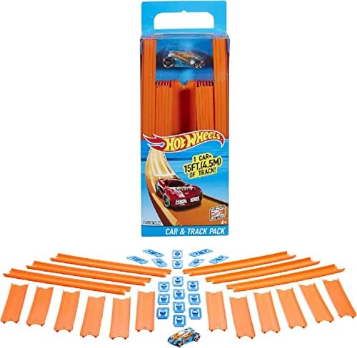 Coupon Track Builder Straight Track With Car Styles May Vary - Everyday Play Set