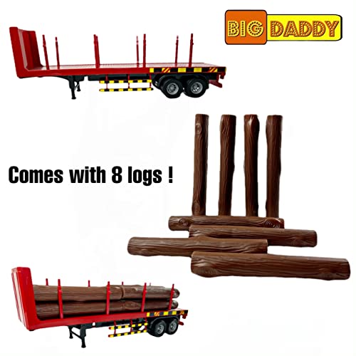 Wholesale Rig Heavy Duty Tractor Trailer Transport Series Lumber Truck Tractor Trailer - Everyday Play Set