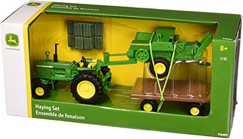 Promo TOMY John Deere Die Cast Haying Set G - Everyday Play Set