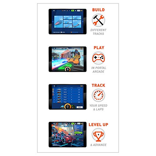 Promo Hot Wheels Id Smart Track Starter Kit With 3 Exclusive Cars Track Pieces And Hot Wheels Race Portal For Physical & Digital Play Gift For Kids Ages 8 Years Old & Up - Everyday Play Set