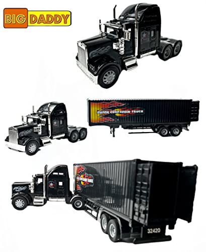 Cheapest Rig Heavy Duty Tractor Trailer Transport Series Big Box Tractor Trailer (Colors May Vary) - Everyday Play Set