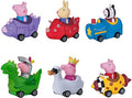 Mini Buggies 6 Pack Set – Peppa George Pig Zoe Zebra & Richard Rabbit In Fun Vehicles & Cars – Toy Gift For Kids – Ages 2+ - Everyday Play Set