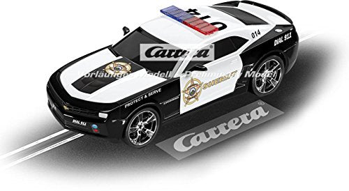 New GO 64031 Chevrolet Camarao ZL1 Sherrif Slot Car Racing Vehicl - Everyday Play Set