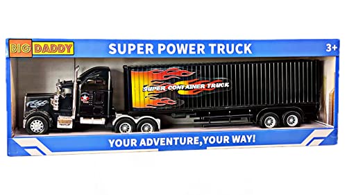 Cheapest Rig Heavy Duty Tractor Trailer Transport Series Big Box Tractor Trailer (Colors May Vary) - Everyday Play Set
