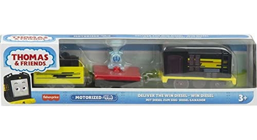 Deliver The Win Diesel Motorized Battery-Powered Toy Train Engine For Preschool Kids Ages 3 Years And Ol - Everyday Play Set