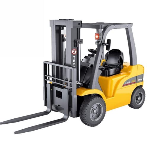 Deals Jumbo Remote Control Forklift 13 Inch Tall 8 Channel Full Functional Professional RC Forklift Construction Toys High Powered Motors 1:10 Scale – Heavy Metal – (TR-216) - Everyday Play Set