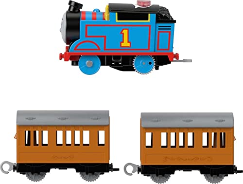 Coupon Thomas & Friends Motorized Talking Thomas Engine With Annie & Clarabel Battery-Powered Toy Train With Character Sounds And Phra - Everyday Play Set