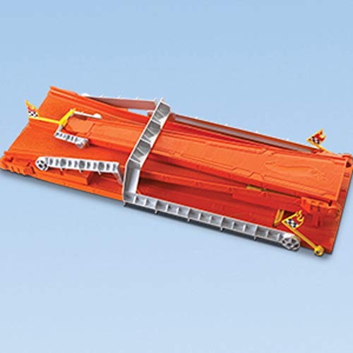 4-Lane Elimination Race Track Set Competitive Toy Car Racetrack Fair-Start Launcher 1 Hot Wheel Car Toy For Kids 4 Years Old & Up Amazon Exclusive - Everyday Play Set
