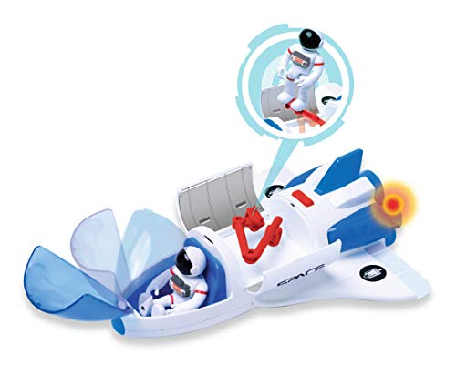 Brand new Pace Playset – Toy Space Shuttle Space Station & Space Rover With Lights And Sound & 2 Astronaut Figurine Toys For Boys And Girls - Everyday Play Set