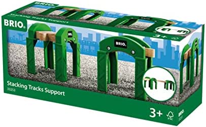 Coupon World – 33253 Stacking Track Supports 2 Piece Toy Train Accessory For Kids Age 3 And Up Green - Everyday Play Set