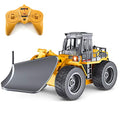 Deals Fisca RC Truck Remote Control Snow Plow 6 Channel 2.4G Alloy Snow Sweeper Vehicle 4WD Tractor Toy With Lights For Kid - Everyday Play Set