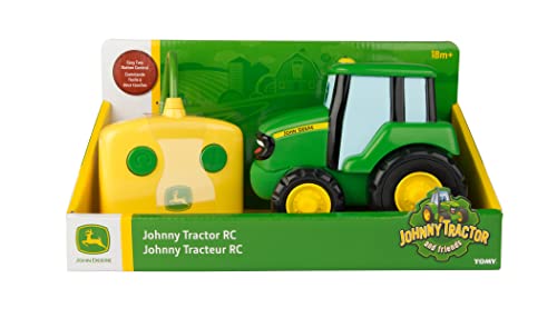 Discount Radio Controlled Johnny Tractor Toy — John Deere Tractor Toys — Remote Control Toy Tractor For Toddlers — 18 Months And Up - Everyday Play Set