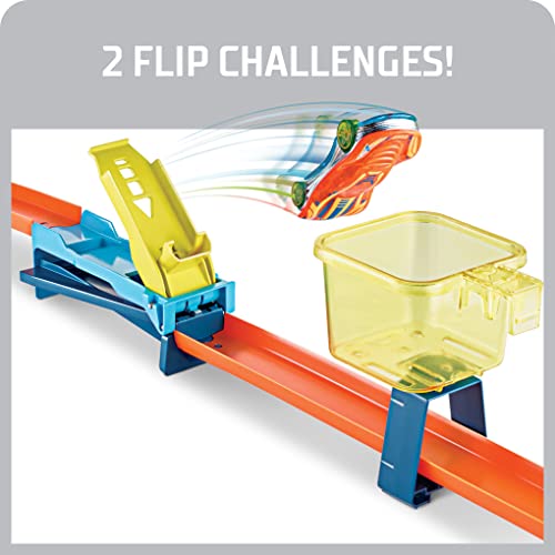 Budget Track Set And 1:64 Scale Toy Car Track And Loop Building Kit With Adjustable Set-Ups And Jump Infinity Loop Kit - Everyday Play Set