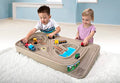 Portable Carry And Go Kids Race Track Toy Car Train Table 2-Sided No Assembly For Children 3 4 5 6 7 Years Old Boys Girls Made In USA - Everyday Play Set
