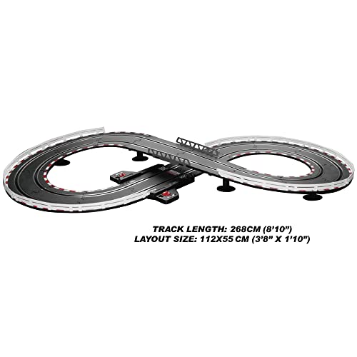 New : Super 151 USB Power Slot Car Racing Set USB Power System First And Innovative Application In Slot Car Toys Industry For Ages 8 And Up - Everyday Play Set