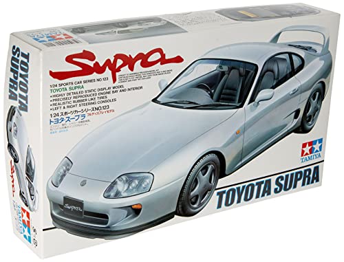24123 1/24 Scale Sports Car Series Toyota Supra Model Kit (300024123) - Everyday Play Set
