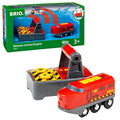 RIO World 33213 – RC Train – 2 Piece Wooden Toy Train Set For Kids Age 3 And Up - Everyday Play Set