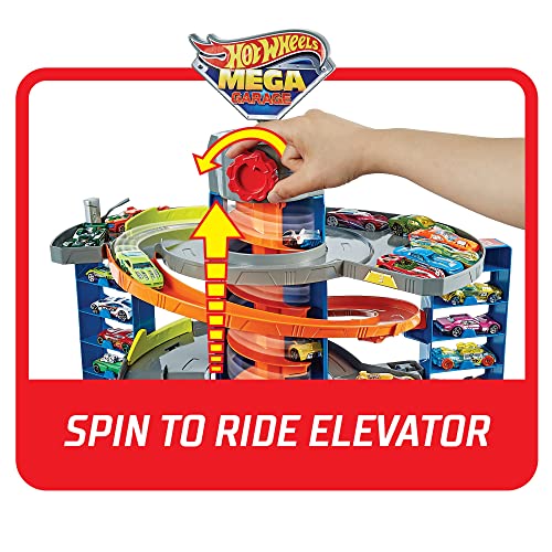 Mattel – Hot Wheels City 50 New Mega Garag - Everyday Play Set
