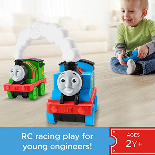 Deals Price Thomas & Friends Race & Chase RC Remote Controlled Toy Train Engines For Toddlers And Preschool Kids 2 Years And Ol - Everyday Play Set