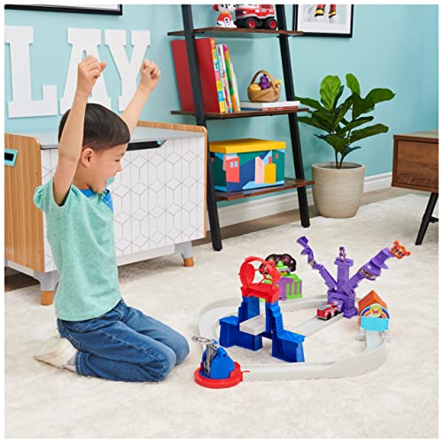 True Metal Total City Rescue Movie Track Set With Exclusive Marshall Vehicle 1:55 Scale Kids Toys For Ages 3 And Up - Everyday Play Set