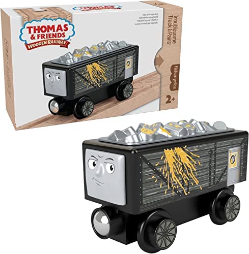 Promo Price Thomas And Friends Thomas Push-Along Toy Train For Toddlers And Preschool Kids Wooden Railway Thomas - Everyday Play Set