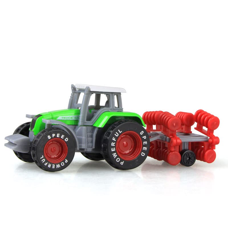 Kid s Farm Tractor Toys With Trailers ,Alloy And ABS Toy Truck Realistic Tractor Vehicle Value Play Set Set Of 4 - Everyday Play Set