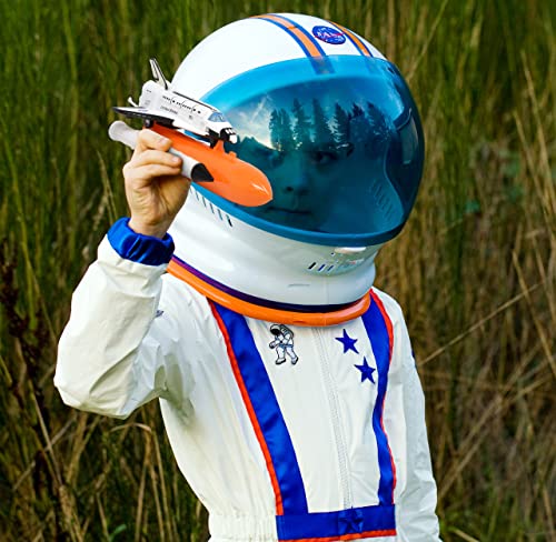 ASA Space Shuttle Toy For Kids Pretend Play 2 Piece Set Rocket Ship With Lights And Sound Diecast Spaceship For Boys Girls Toddlers - Everyday Play Set