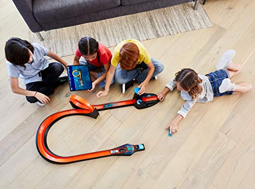 Promo Hot Wheels Id Smart Track Starter Kit With 3 Exclusive Cars Track Pieces And Hot Wheels Race Portal For Physical & Digital Play Gift For Kids Ages 8 Years Old & Up - Everyday Play Set