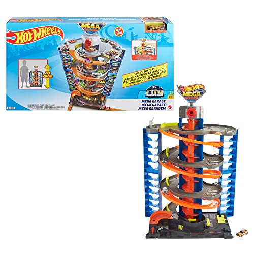 Mattel – Hot Wheels City 50 New Mega Garag - Everyday Play Set