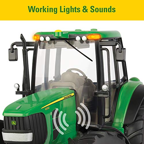 TOMY John Deere Big Farm Tractor With Wag - Everyday Play Set