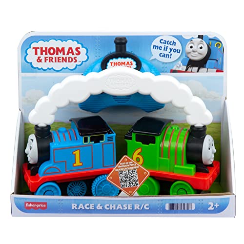 Deals Price Thomas & Friends Race & Chase RC Remote Controlled Toy Train Engines For Toddlers And Preschool Kids 2 Years And Ol - Everyday Play Set
