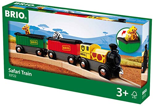 Cheapest RIO World – 33722 Safari Train 3 Piece Toy Train Accessory For Kids Age 3 And Up - Everyday Play Set