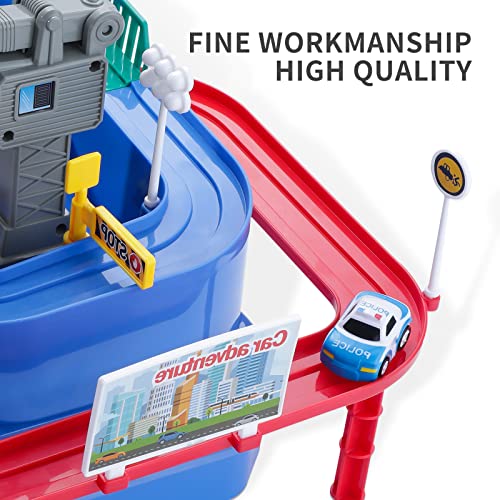 Deals Kids Race Track Car Adventure Toy For Toddlers – Car Rescue Adventure Toys Gifts For Boys Age 3 Car Toys For Toddlers 2-4 Years Educational Puzzles Car Toys For 4 5 6 Year Old Boys Girls - Everyday Play Set
