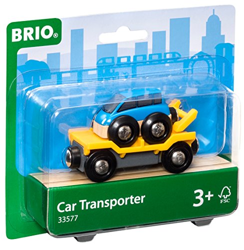Promo World – 33577 Car Transporter 2 Piece Toy Train Accessory For Kids Ages 3 And Up - Everyday Play Set