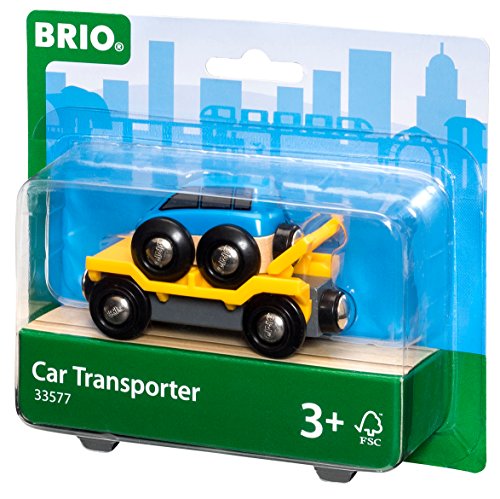 Promo World – 33577 Car Transporter 2 Piece Toy Train Accessory For Kids Ages 3 And Up - Everyday Play Set