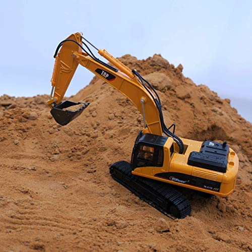 Excavator Toy Trucks Construction Toys Excavator Toys For Boys Diecast Metal Truck Toy Kids Tractor Toys 1:40 Scale Great Toddler Toys For 8 Year Old Boys And U - Everyday Play Set